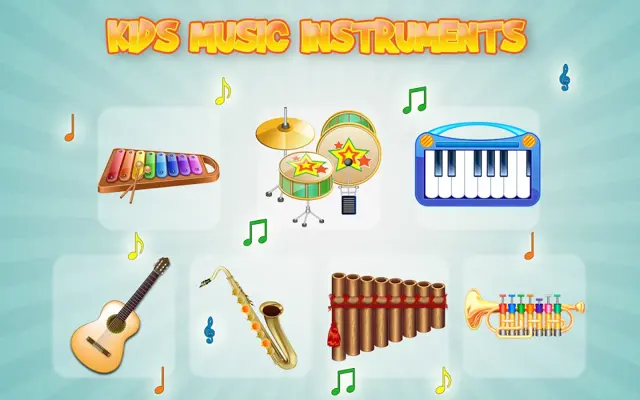 Kids Music Instruments Sounds android App screenshot 9