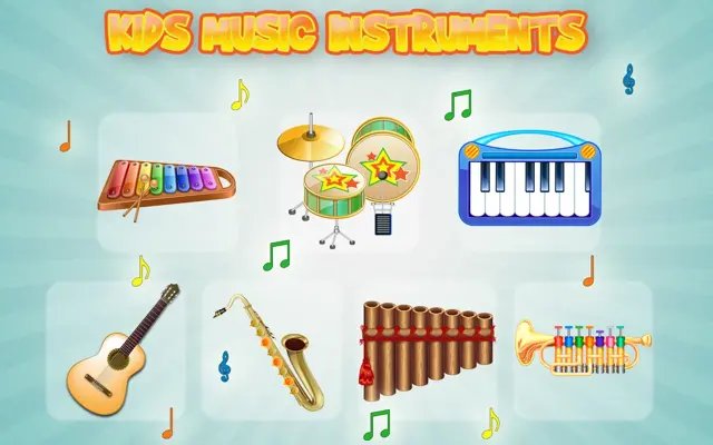 Kids Music Instruments Sounds android App screenshot 10