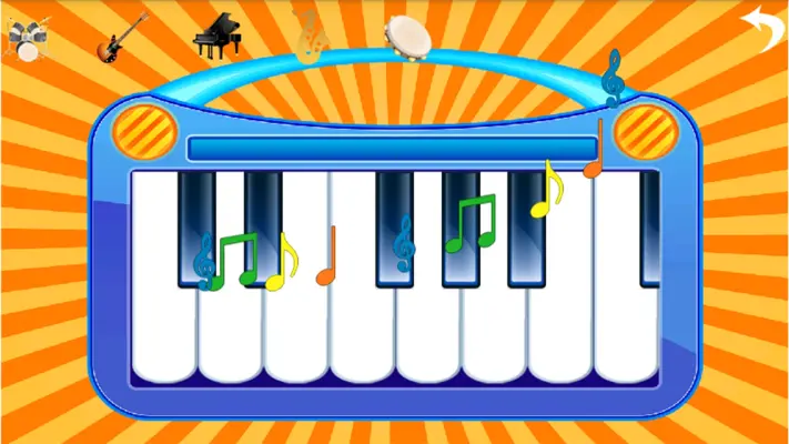 Kids Music Instruments Sounds android App screenshot 1