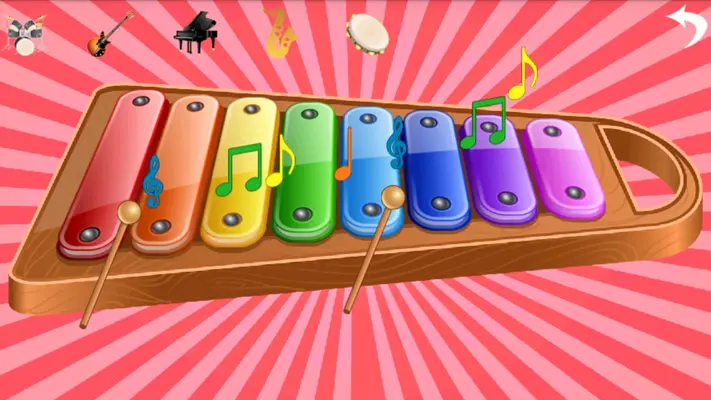 Kids Music Instruments Sounds android App screenshot 3